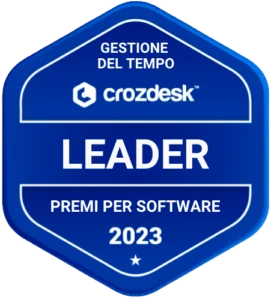Crozdesk – Premi per Software, Leader (Gestione del Tempo) 2023 - nuovo Crozdesk – Premi per Software, Leader (Gestione del Tempo) 2023 - nuovo