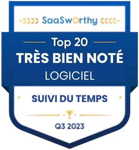 SaaSworthy - Highly Rated Time Tracking Software 2023 SaaSworthy - Highly Rated Time Tracking Software 2023