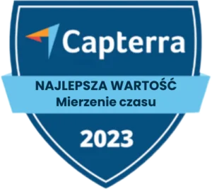 Capterra - Best Value (Time Tracking) 2023 Capterra - Best Value (Time Tracking) 2023